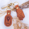 Picture of Manitoba Leather Keychain